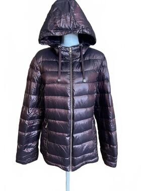 Andrew Marc Women's Packable Lightweight Premium Down Puffer Jacket XL